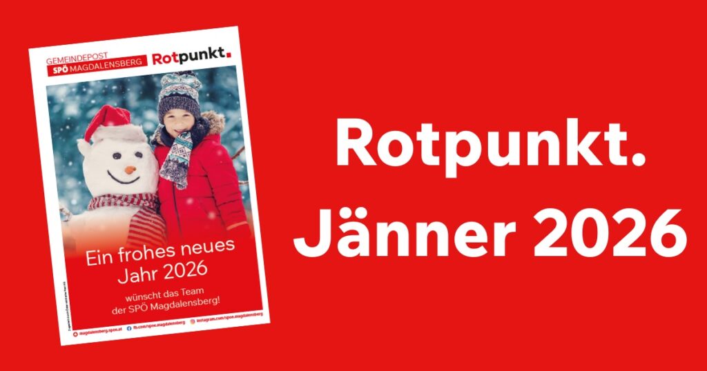 Rotpunkt Magdalensberg &ndash; Ausgabe J&auml;nner 2026