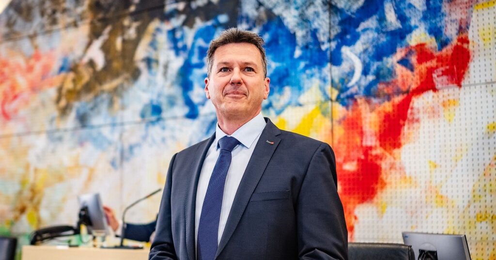Daniel Fellner als Landeshauptmann angelobt
