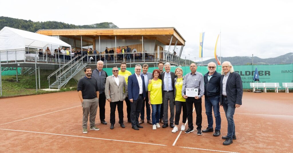 Klubhaus des TC Magdalensberg er&ouml;ffnet