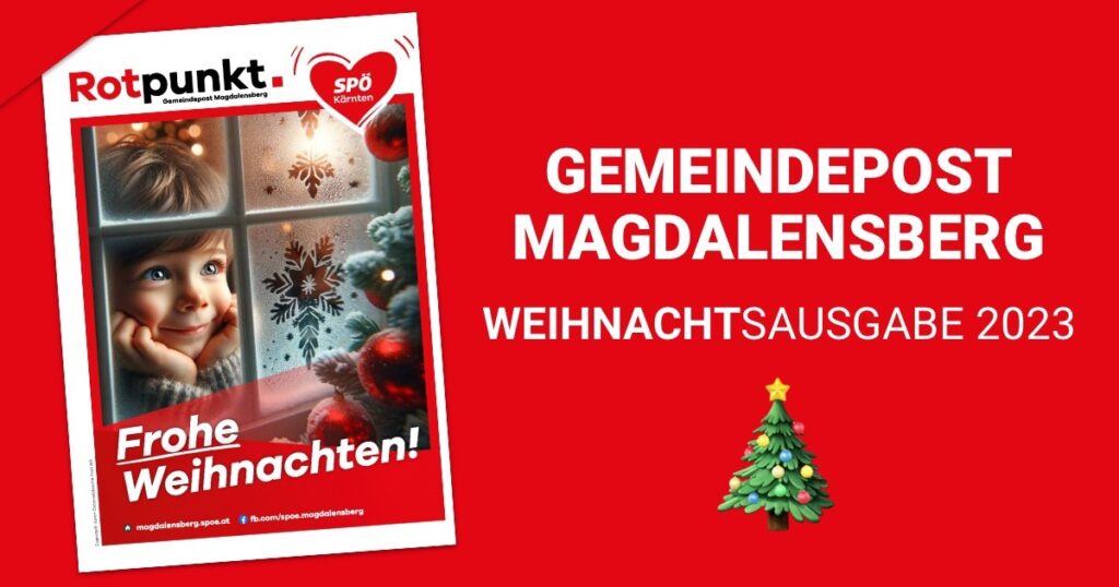 Rotpunkt &ndash; Weihnachtsausgabe 2023