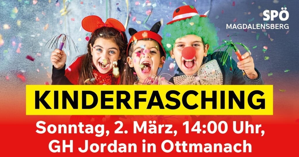 Magdalensberger Kinderfasching
