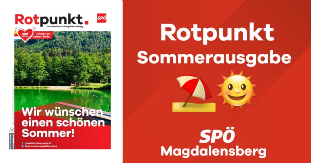 Rotpunkt Magdalensberg &ndash; Sommerausgabe 2022