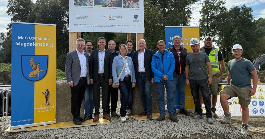 Schutz f&uuml;r Generationen: Startschuss f&uuml;r das Hochwasserschutzprojekt am Arndorfer Bach