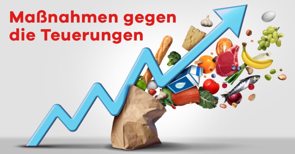 MA&szlig;NAHMEN GEGEN DIE TEUERUNGEN